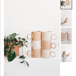 kristin made ceramic mug duo